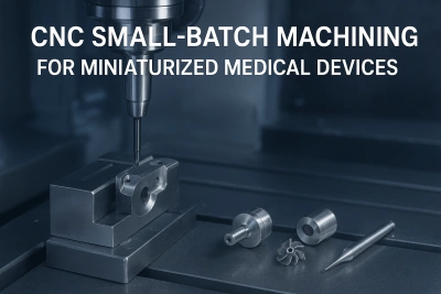 CNC Small-Batch Machining for Miniaturized Medical DevicesC CNC Small-Batch Machining for Miniaturized Medical DevicesC